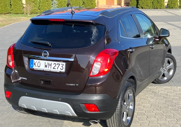 Opel Mokka cena 46900 przebieg: 144673, rok produkcji 2013 z Korfantów małe 154